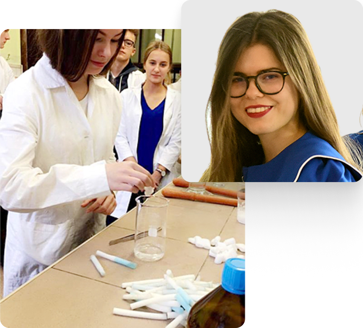 Francuska Akademia Młodego Inżyniera - studenci podczas zajęć